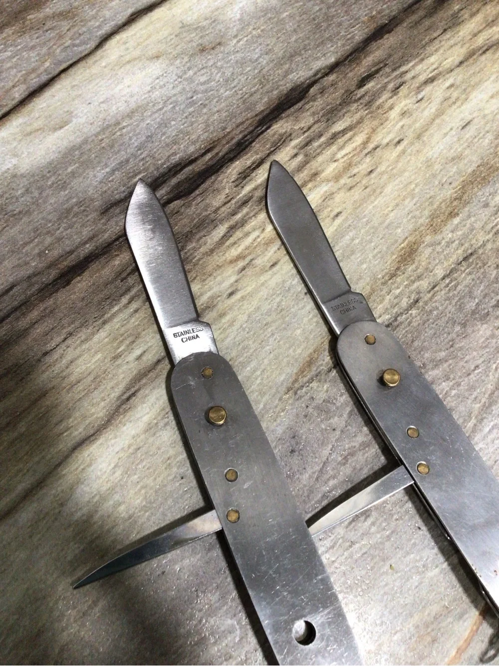 Sold! 2pc Ozark Trail Camping Utensil Multi Tool Spoon Fork Knife Corkscrew